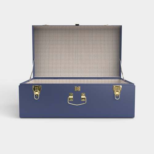 Grand Trunk - Navy - Beach Picnic / Embroidery