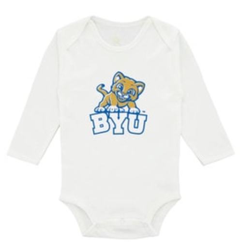 Infant Baby Cougar Over BYU One-Piece - Creative Knitwear