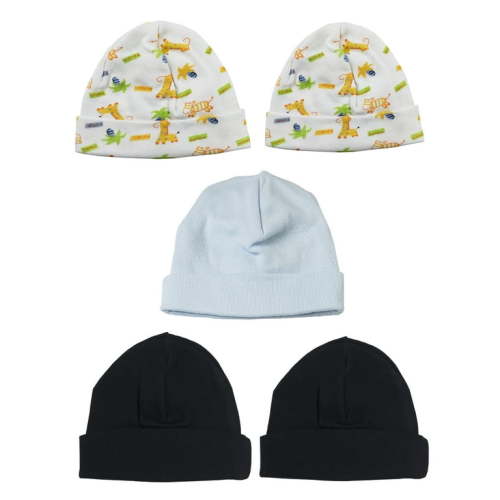 Bambini Boys Baby Caps (Pack of 5)