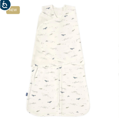 Ocean Life Cotton Swaddle | HALO