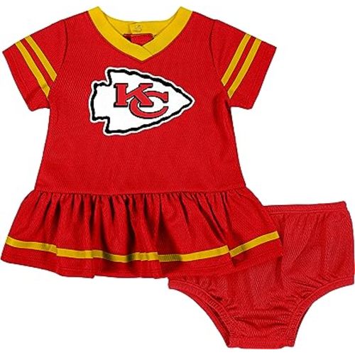 NFL baby-girls Team Jersey Dress and Diaper Cover