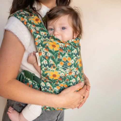Frolic Baby Carrier – Whimsical Florals & Gnomes | hope&plum