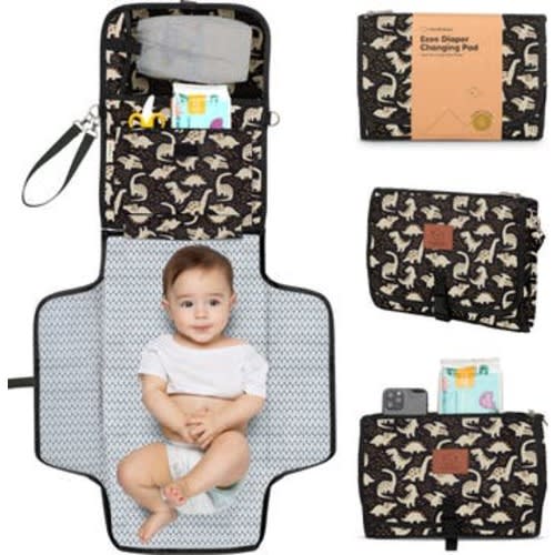 KeaBabies Portable Diaper Changing Pad