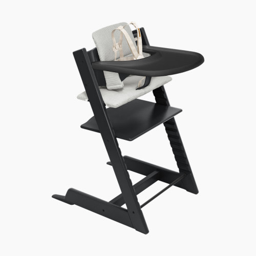 Stokke Tripp Trapp High Chair Complete² - Black/Nordic Grey/Black Tray