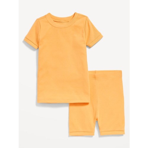 Snug-Fit Ribbed Pajama Set for Toddler & Baby | Old Navy