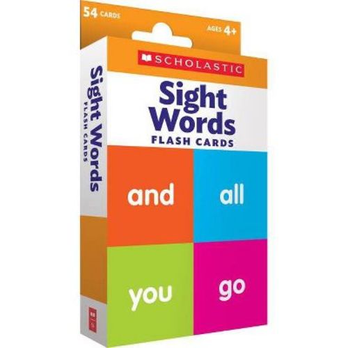 Sight Words Flash Cards - By Scholastic