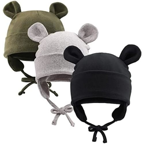 JANGANNSA Winter Baby Newborn Hat Cotton Baby Boy Beanie Autumn Infant Girls Hats New Born Hospital Bonnet