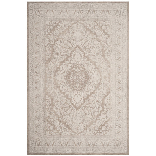 Calidia Oriental Beige/Cream Area Rug
