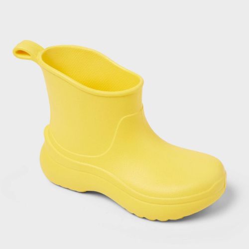 Toddler Eli Rain Boots - Cat & Jack™ Yellow 7t