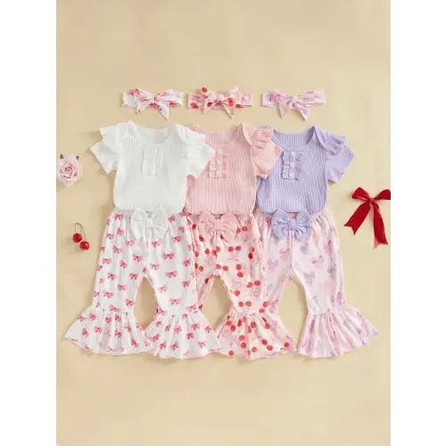 Baby Girl 3 pk Set