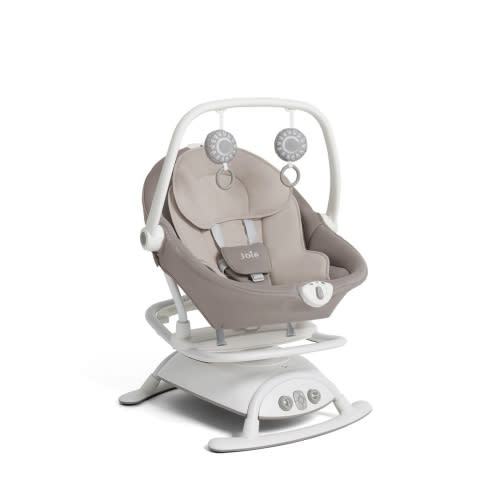 cinnamon™ 2-in-1 glider and rocker - walnut