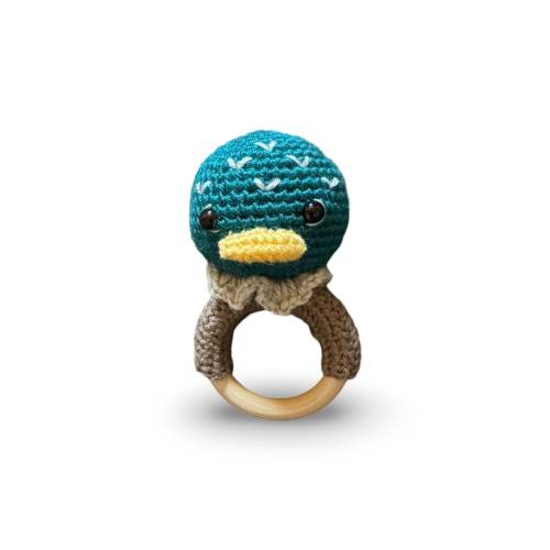 Handmade Duck Rattle