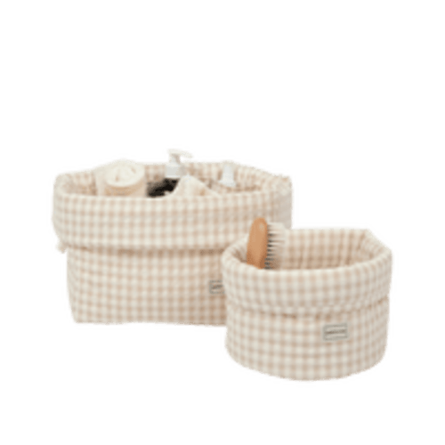 Organizer Changing Pack Vichy Rose · Minicoton