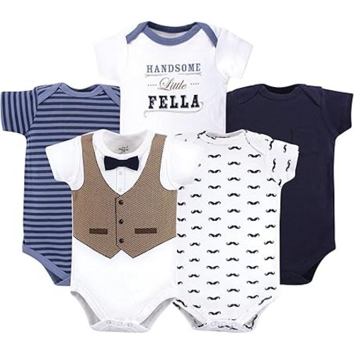 Little Treasure Unisex Baby Cotton Bodysuits