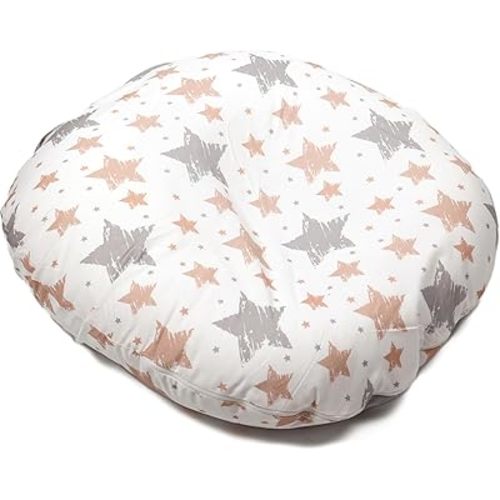 Newborn Lounger Pillow,Nest Sleeper Pillow,Snugly Fit Infant Lounger for Baby Infant Removable Slipcover (Stars)