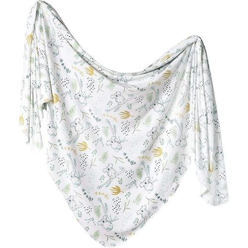 Copper Pearl Large Premium Knit Baby Swaddle Receiving Blanket Aussie