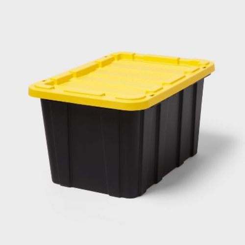 27gal Heavy Duty Storage Tote - Brightroom™