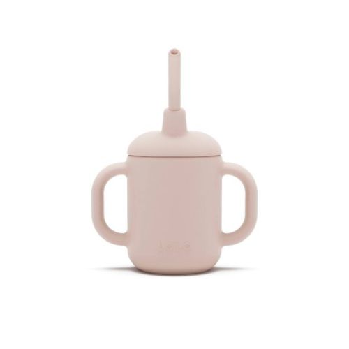 Lalo 4oz 3-in-1 Silicone Training Cup With Straw : Target