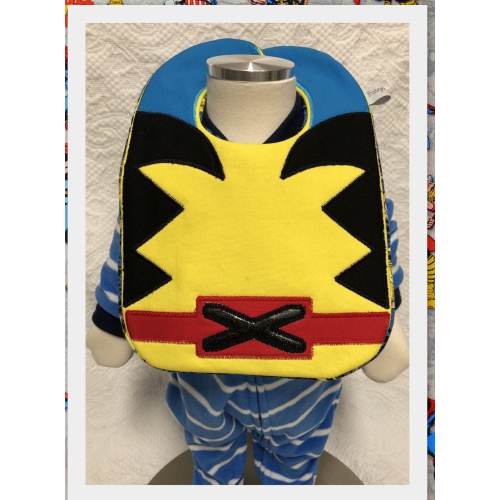 Wolverine Character Bib