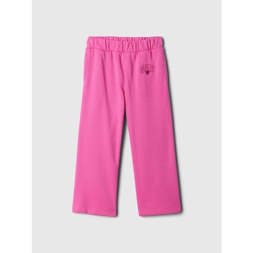 Baby & Toddler VintageSoft Wide-Leg Logo Sweatpants