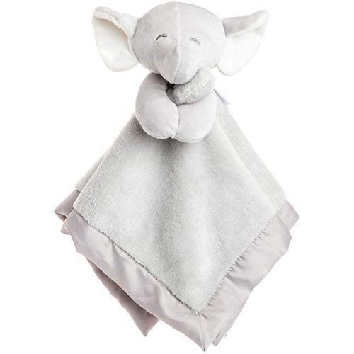 KIDS PREFERRED Carter's Elephant Plush Stuffed Animal Snuggler Lovey Security Blanket - Gray