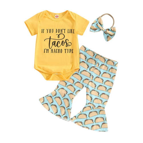 IF YOU DON'T LIKE TACOS Bellbottoms Outfit - Hazel & Bo