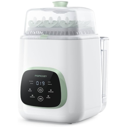 Momcozy KleanPal Pro Baby Bottle Washer, Sterilizer & Dryer - All-in-One Cleaning Machine for Bottles, Pump Parts & Baby Essentials - Time-Saving & Effortless Care