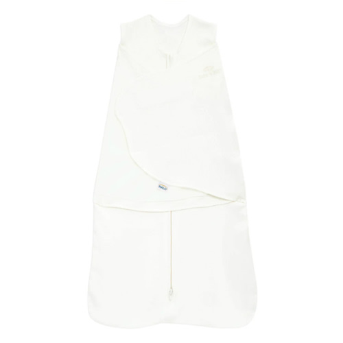 HALO Cotton Baby Swaddle in Cream, Size Small