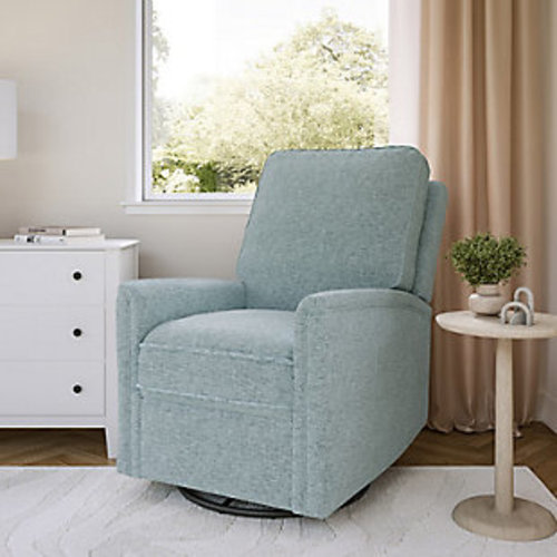 CorLiving Manual Swivel Glider Nursery Recliner