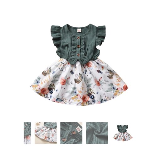 MIKAYLA Floral Dress - Hazel & Bo