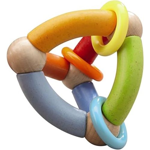 HABA Color Pyramid Clutching Toy (Made in Germany)