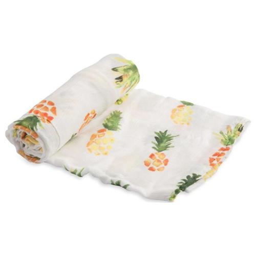 Deluxe Muslin Swaddle, Pineapple