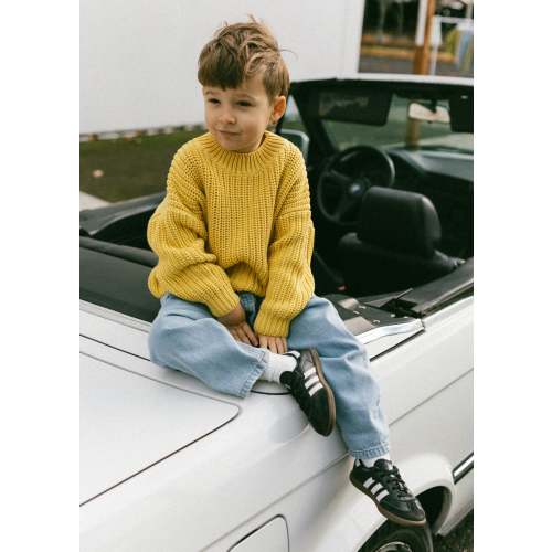Chunky Knit- Golden Yellow