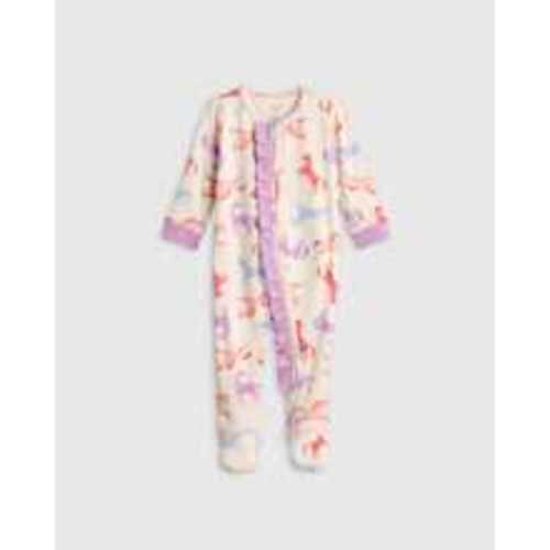100% Organic Cotton Ruffle Footie