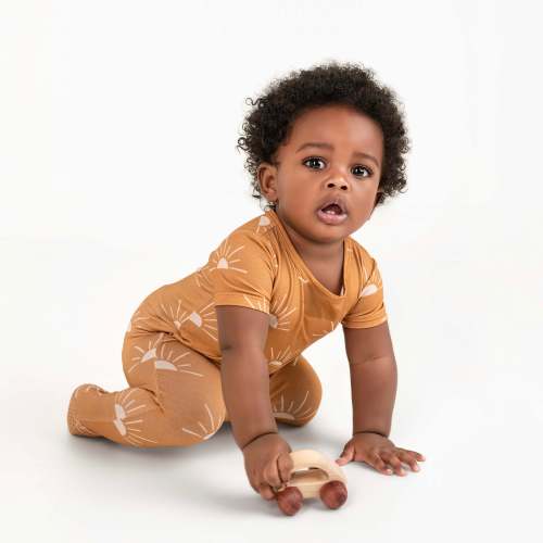 Front Opening Ready Set Romper® in Sunny