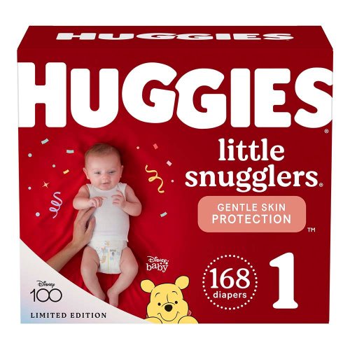 Huggies Little Snugglers Baby Diapers - Size 1