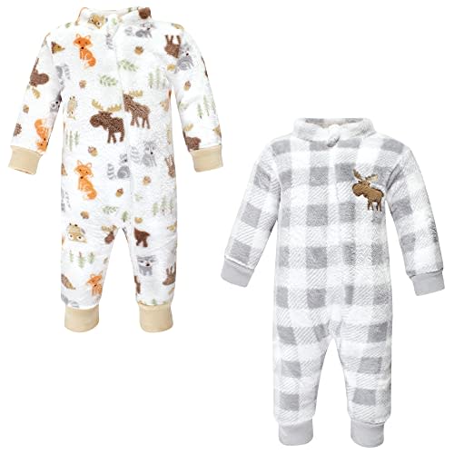 Hudson Baby baby-girls Plush Jumpsuits