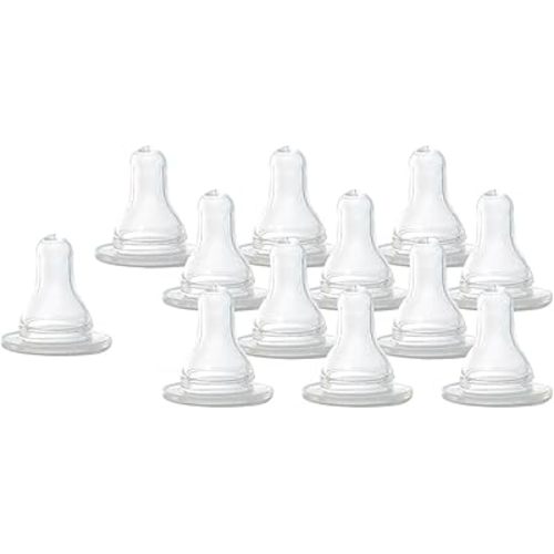 Evenflo Classic Bottle Nipples, 12 Count, Slow Flow