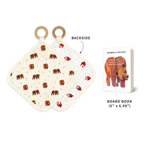 [Preorder] Lovey & Book Bundle (BOX SET) in Brown Bear – L'ovedbaby