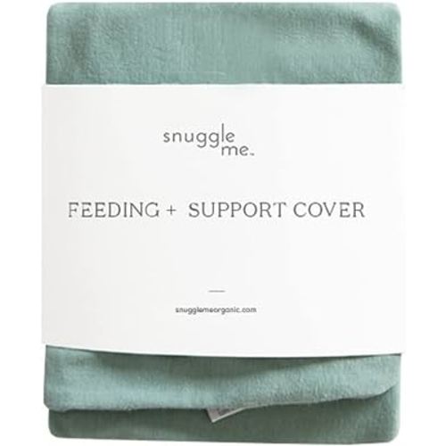 snuggle me Organic | Feeding Support Cover | Nursing, Bottle Feeding and Bonding Support | Organic Cotton | Slate