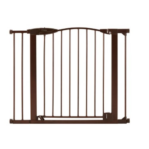 Toddleroo By North States Stone Arch Auto Close Gate - Bronze