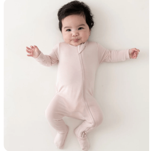 Kyte Footie in Blush