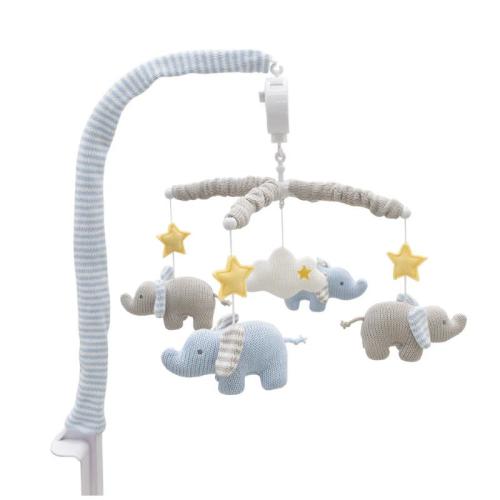 Living Textiles - Musical Mobile, Mason Elephant