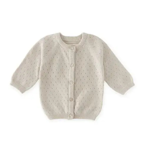 Pointelle Knit Sweater