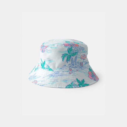 Baby Boy Boy Tropical Print/Green Reversible Swim Hat  | Carter’s Oshkosh Canada