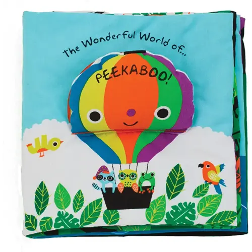 Melissa & Doug Soft Activity Baby Book - The Wonderful World of Peekaboo!