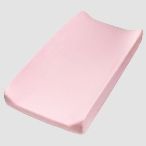 Honest Baby Organic Cotton Changing Pad Cover - Strawberry Cream