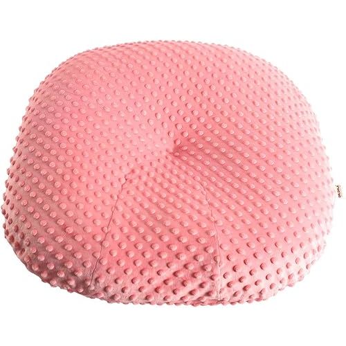 OWLOWLA Newborn Lounger Cover,Minky Removable Slipcover Fits Newborn Lounger for Baby Boy Girl(Coral)