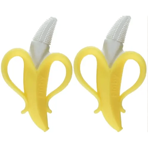 Nuby Nananubs Banana Massaging Teether (Pack of 2)