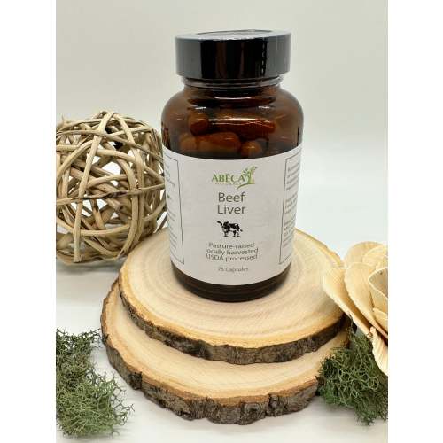 Beef Liver Capsules – ABĒCA Naturals